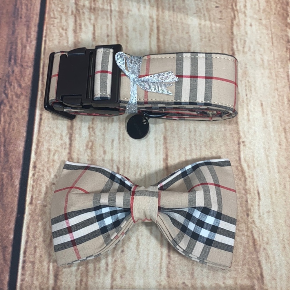 New BB style inspired dog collar with BowToe